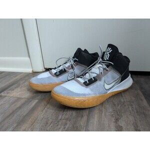 Nike Men's Kyrie Flytrap IV Basketball Shoes, Black/Metallic-cool Grey Men's 14